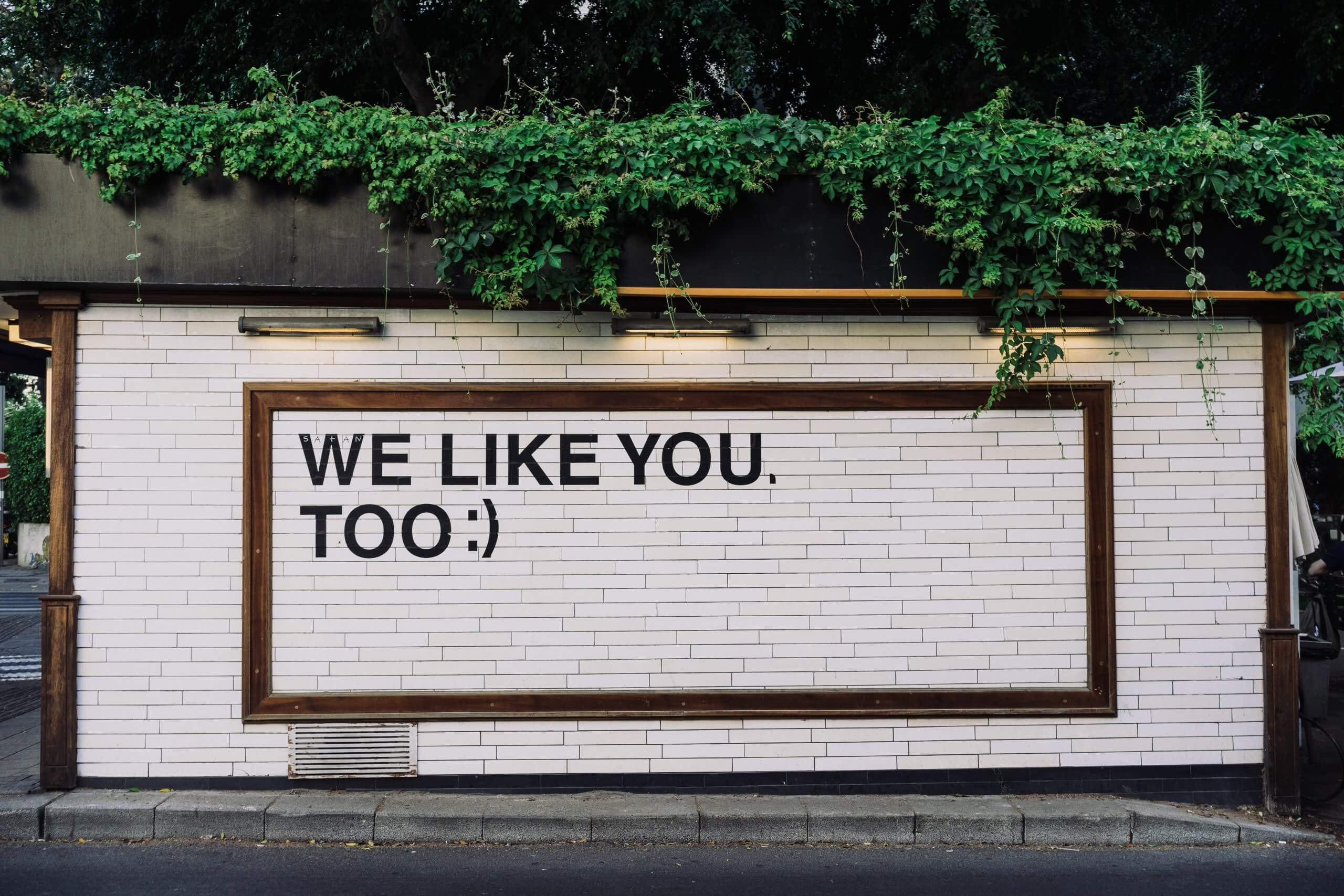 We Like You Too Poster